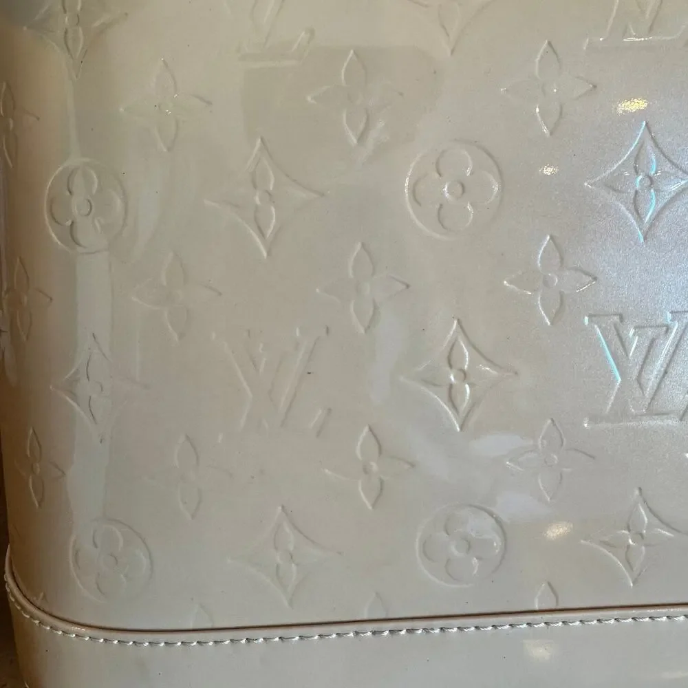 Vintage Louis Vuitton Vernis Alma Handbag Monogram Patent Leather - Picture 15 of 16